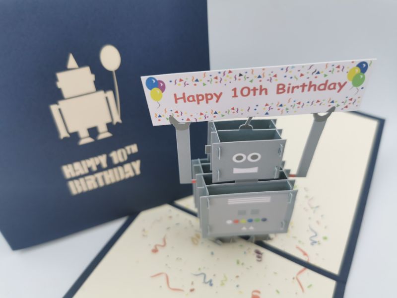 10th Birthday Robot