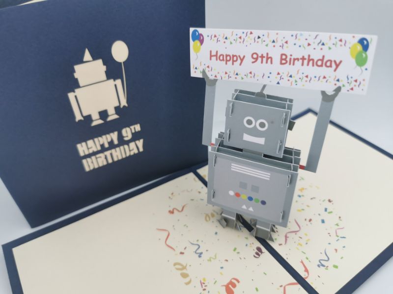 9th Birthday Robot