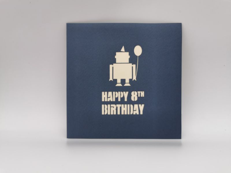 8th Birthday Robot