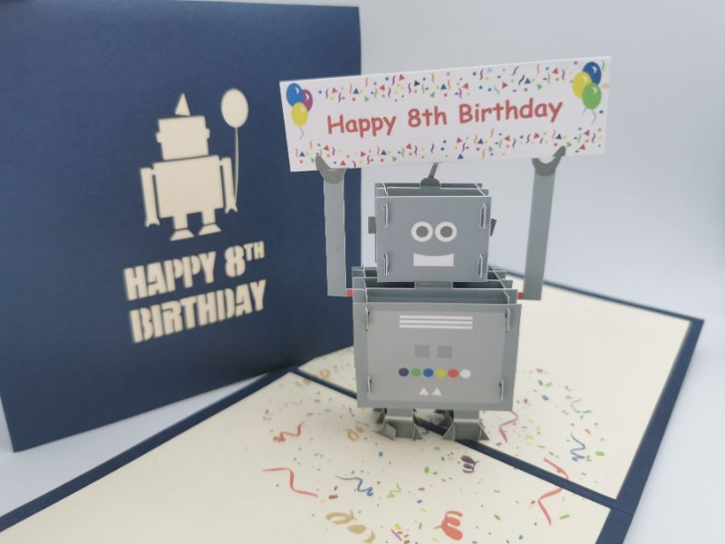 8th Birthday Robot