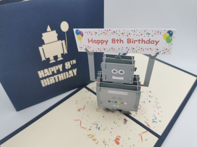 8th Birthday Robot