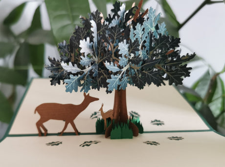 Deer in the Woods