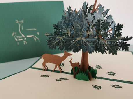 Deer in the Woods
