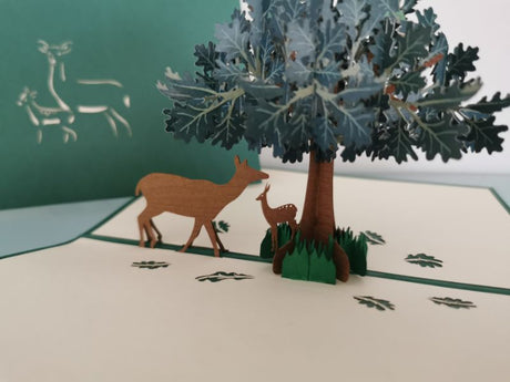 Deer in the Woods