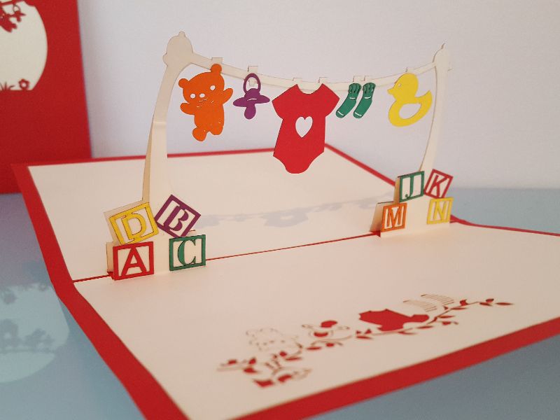 Baby Clothesline - Red