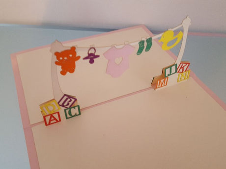 Baby Clothesline - Pink