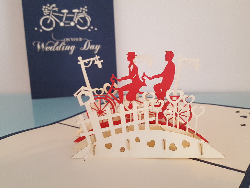 Bicycle Made for Two (Two Grooms)